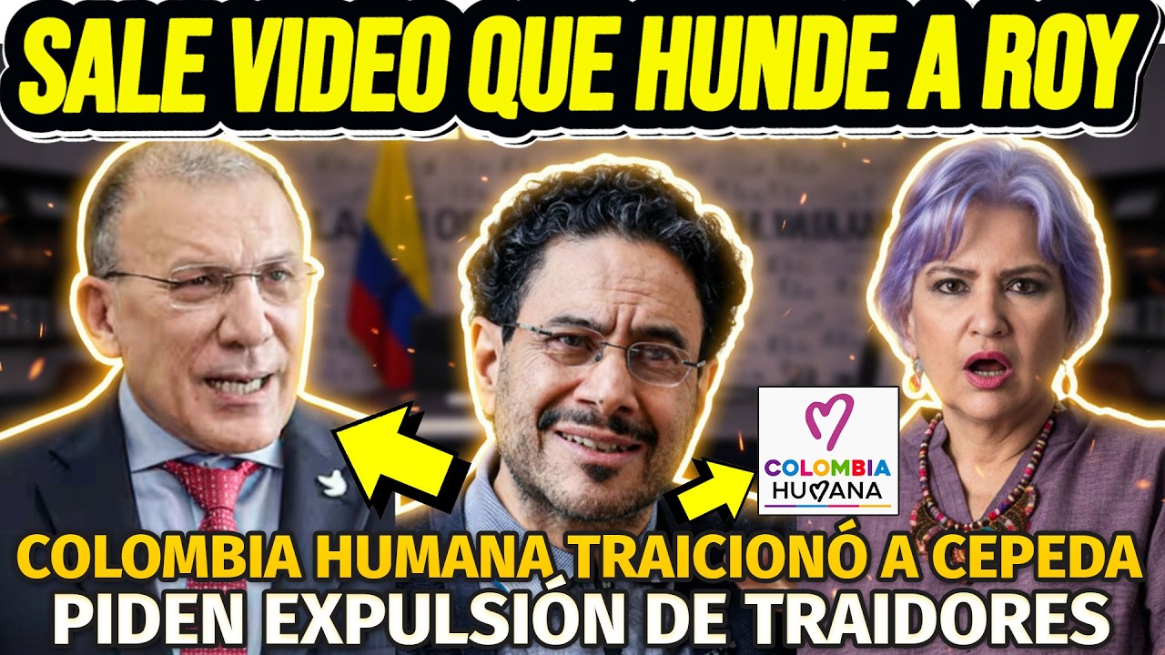 ALERTA: COLOMBIA HUMANA TRAICIONÓ A CEPEDA: SALE VIDEO QUE LOS HUNDE. SE CAE CAMPAÑA DE ROY. TÓMALA