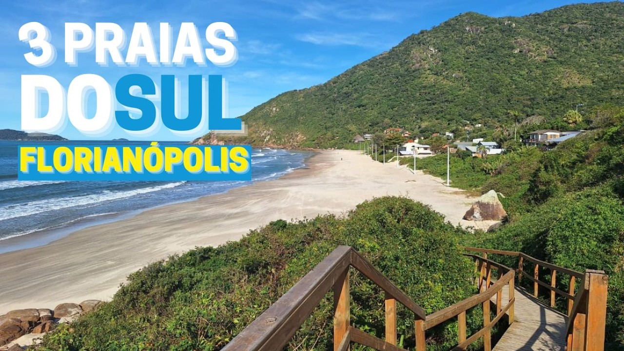 COMO estão as PRAIAS do SUL em FLORIANÓPOLIS/SC?