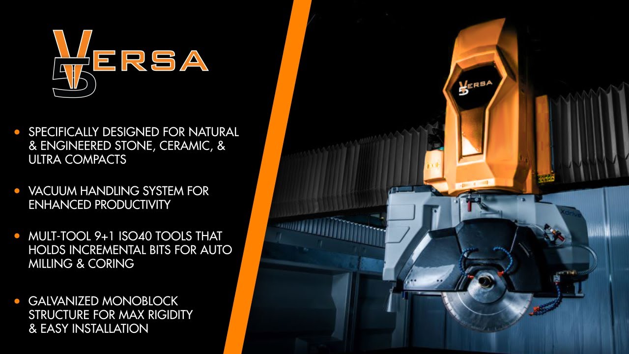 Versa 5 - Next Generation 5 axis CNC / Baca Systems