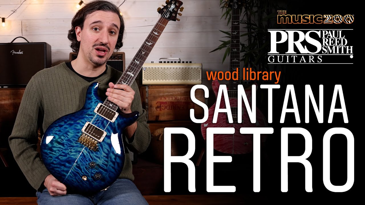 PRS Wood Library Santana Retro's with Brazilian Rosewood & Korina Music Zoo Exclusives!