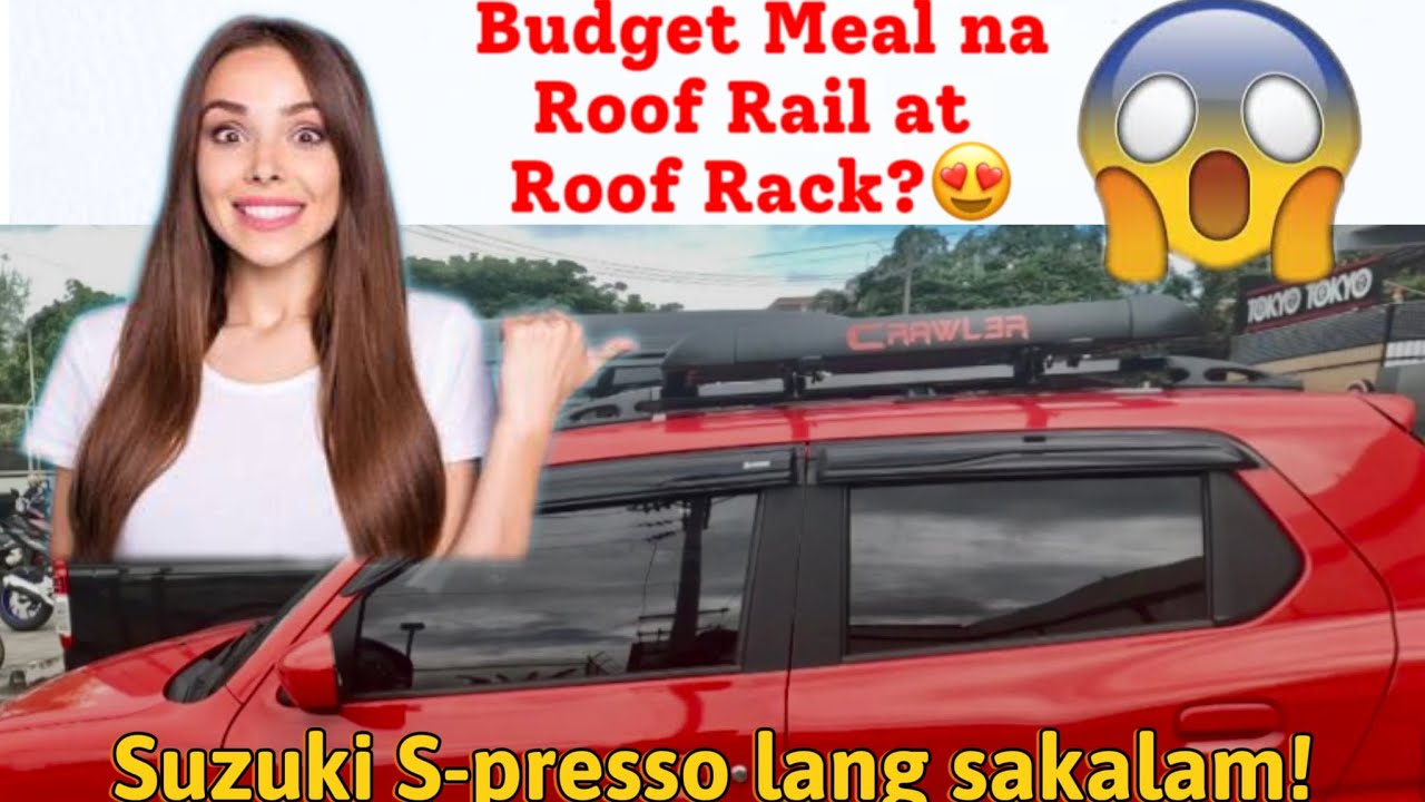 Suzuki S-presso | Budget Meal na Roof Rail at Roof Rack?? #suzukispresso #amazing #carcamping #kopi