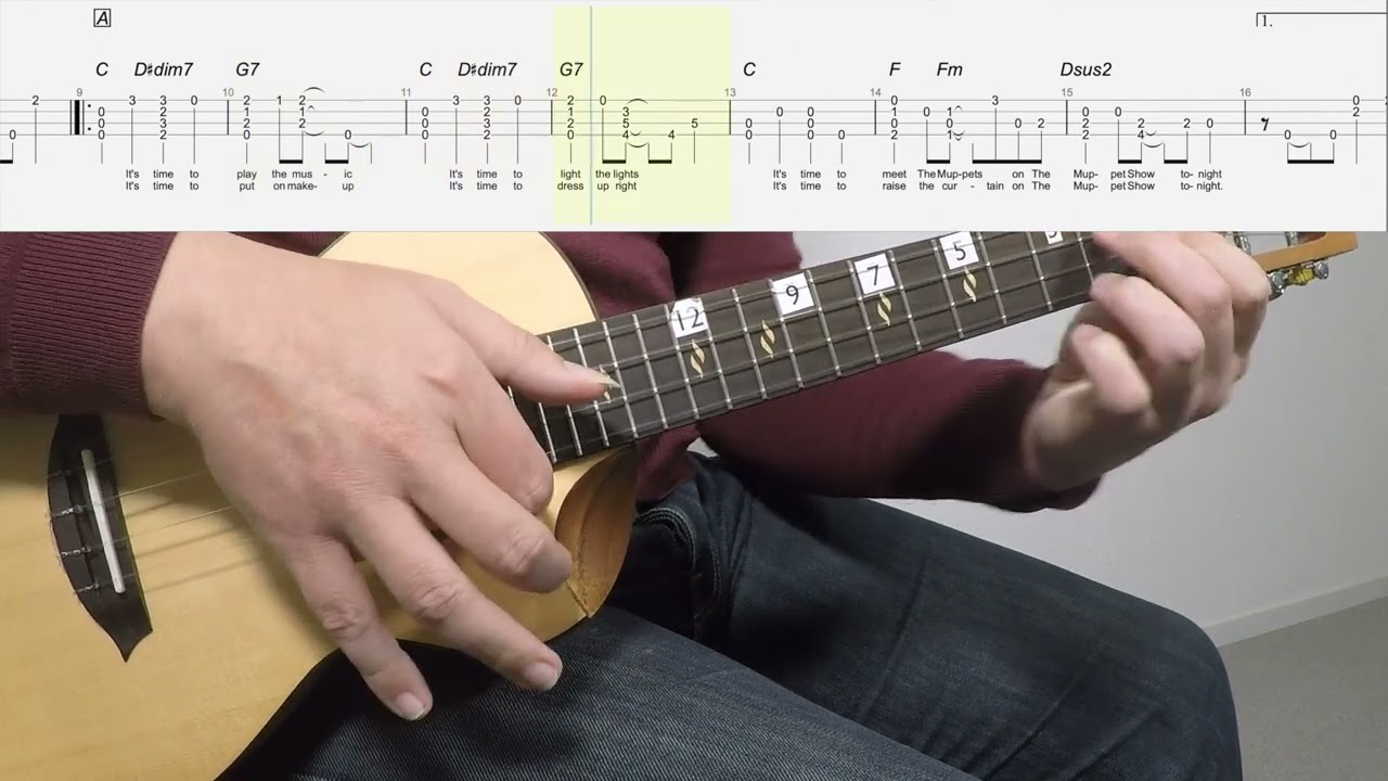 Muppet Show Theme #ukulele  Chord Melody