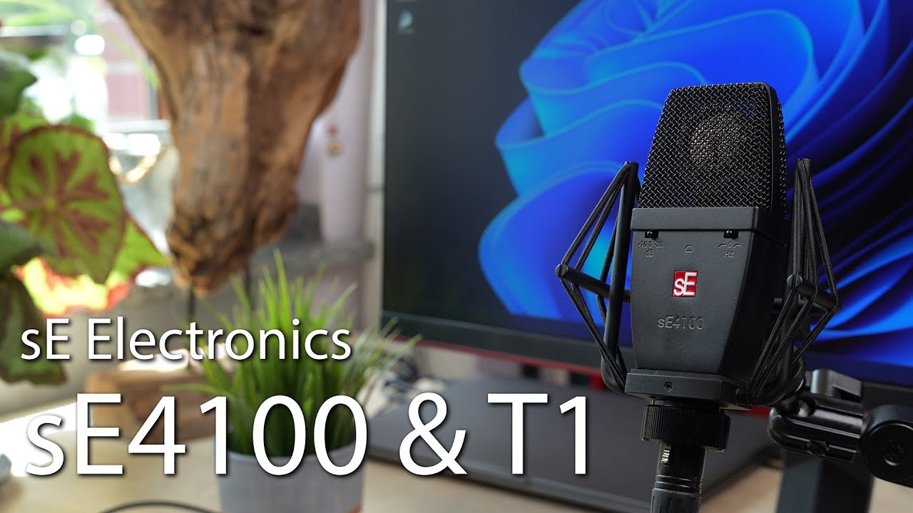 sE Electronics sE4100 und T1 im Test - Flexible Großmembranmikrofone für jeden Einsatzzweck