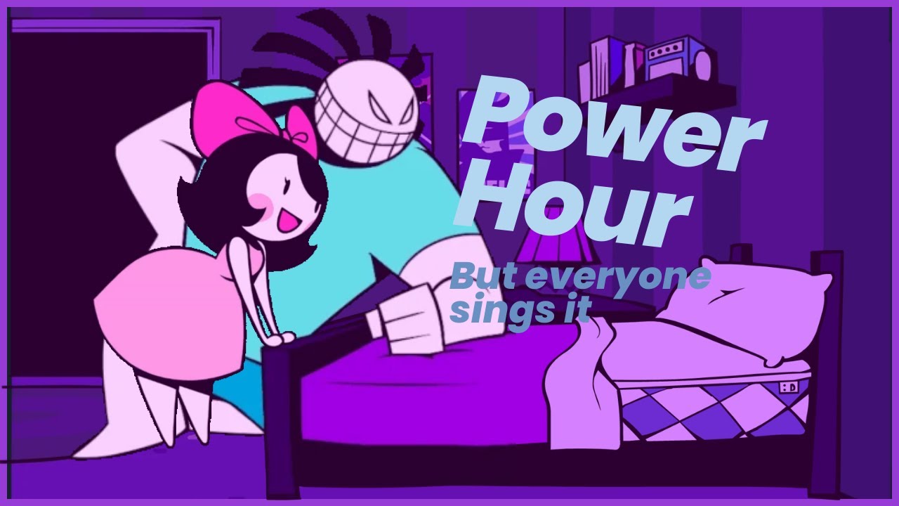POWER HOUR but Every Turn a Different Character Sings 😔 (FNF POWER HOUR but Everyone Sings it)