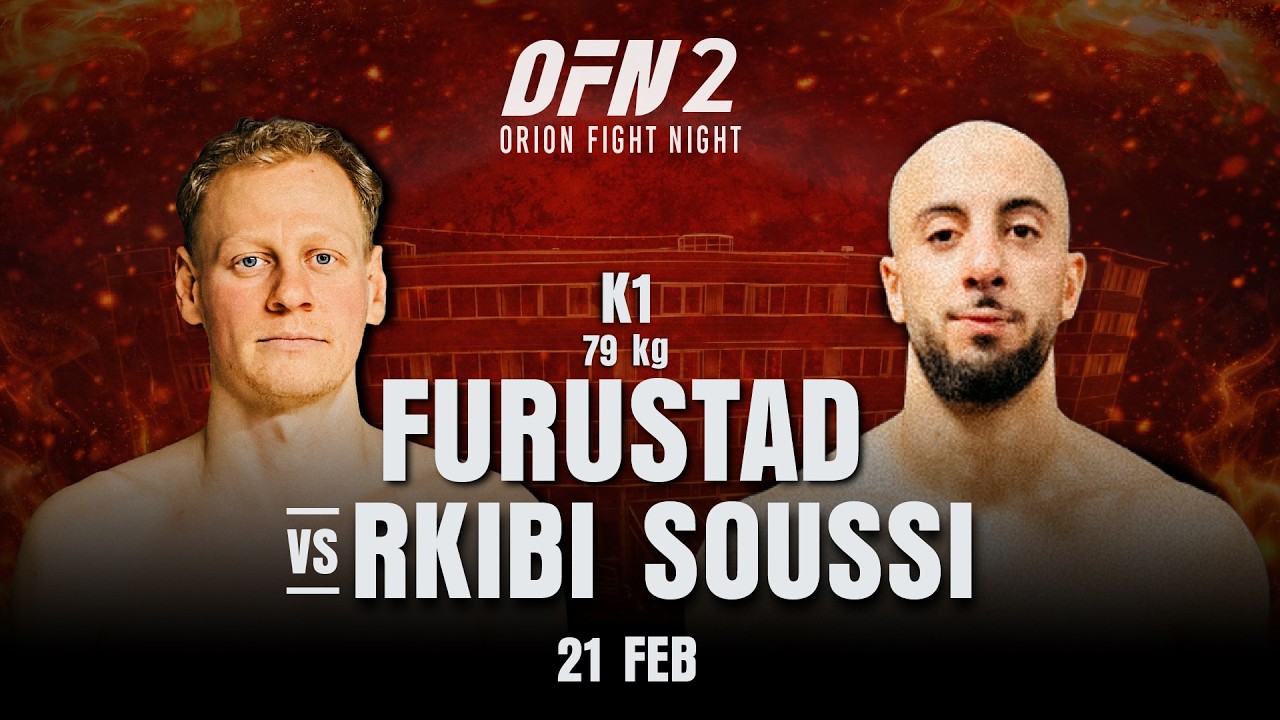 Sander Furustad VS El Mehdi Rkibi Soussi | Orion Fight Night 2 | K-1 Full Fight