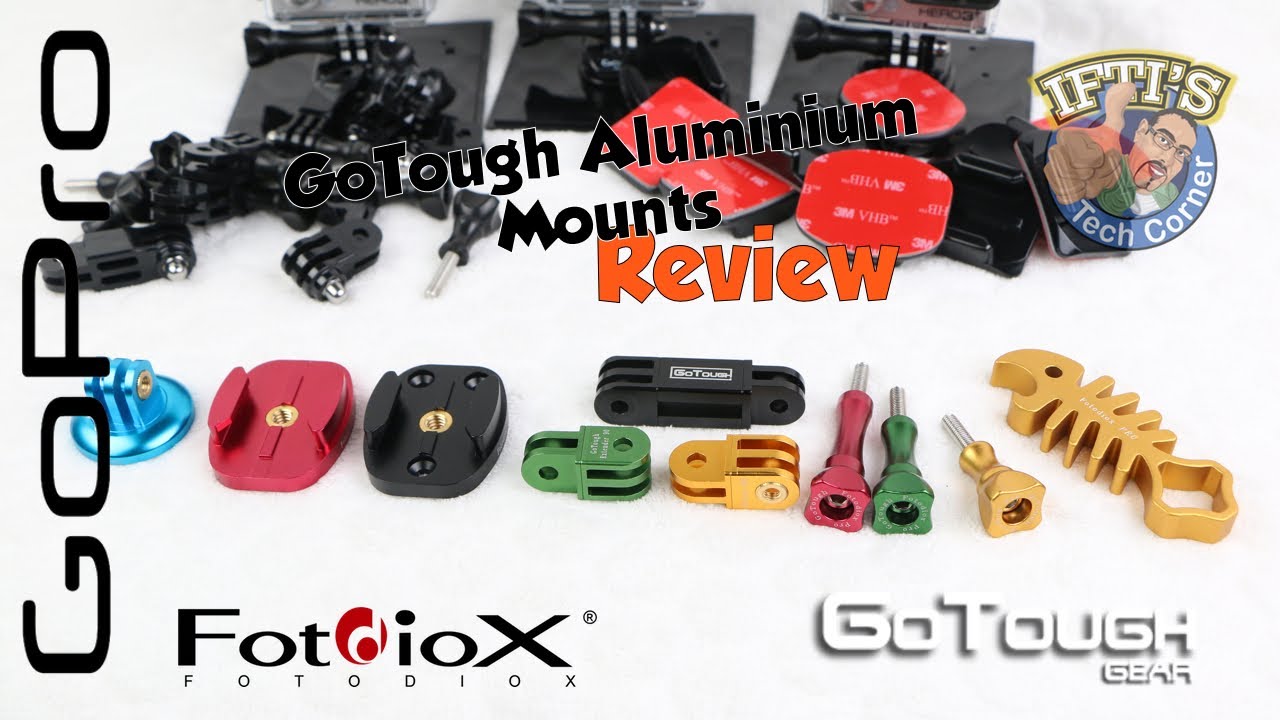 Fotodiox GoTough Aluminium Mounts for the GoPro Hero 3 / 3+ : REVIEW