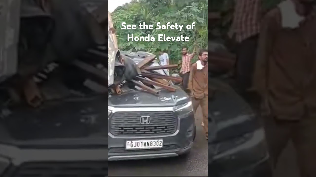 See the safety of Honda Elevate...