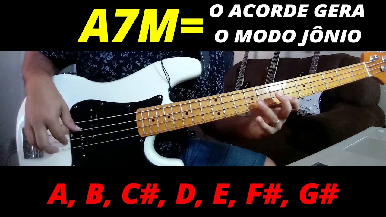 Como improvisar no baixo (harmonia e modos)
