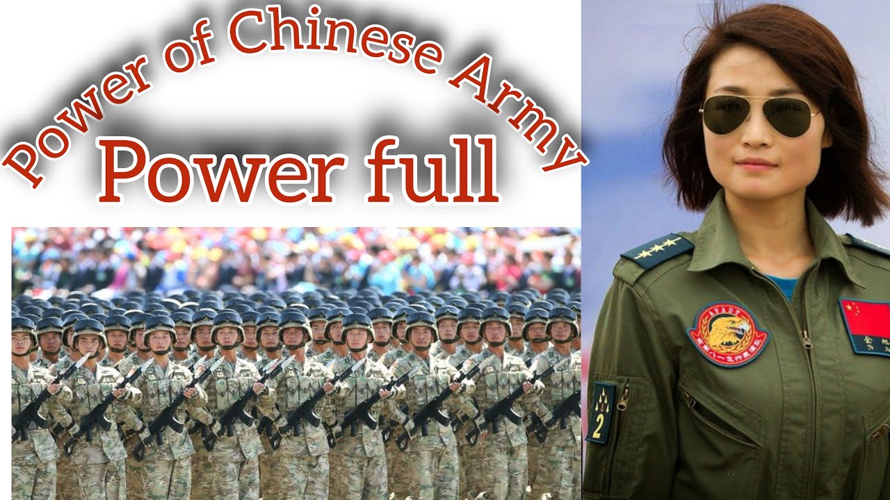 Chinese Army power, modern technology of Chinese Army, PLA power, China's military power, strength.