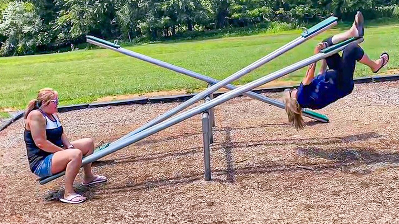 Slides, Swings, and Epic Fails!  🛝😅 Funniest Playground Videos