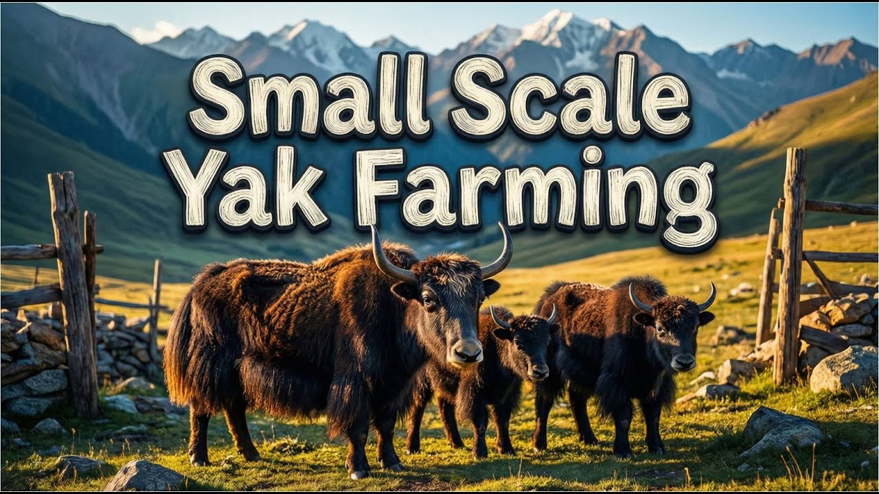 Small Scale Yak Farming: Raise Hardy, High-Value Animals for Meat, Milk, Fiber & More!