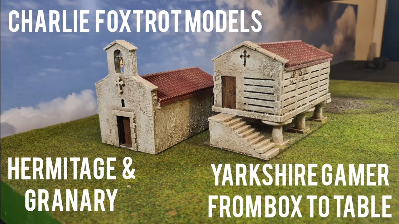 Обзор ассортимента плиток Charlie Foxtrot Models 28 мм