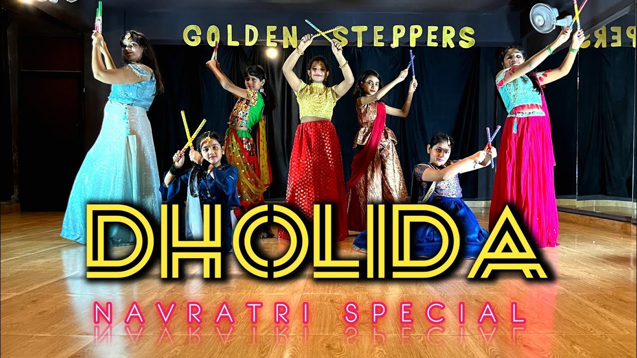 Dholida | Dance Cover | Loveyatri | Choreography Vivek | Golden Steppers