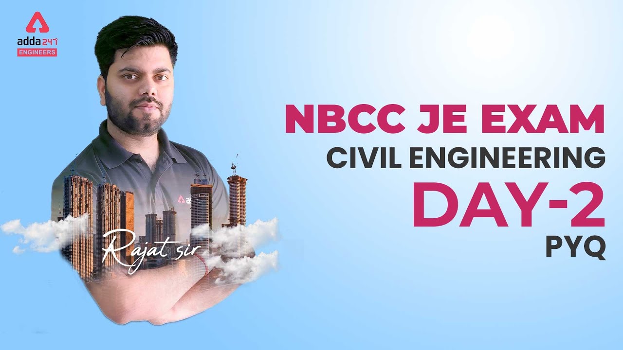 NBCC JE 2022 | NBCC JE Civil Classes | Previous Year Question Paper #2