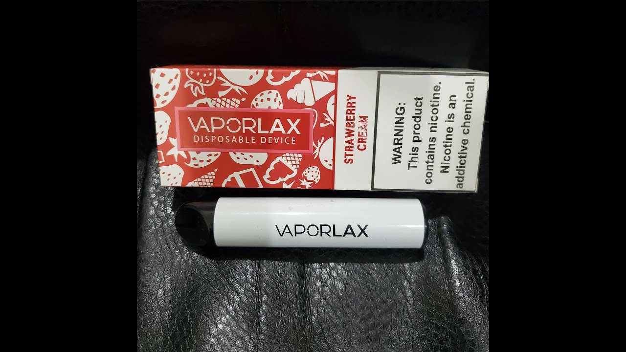 Vaporlax - Strawberry Cream