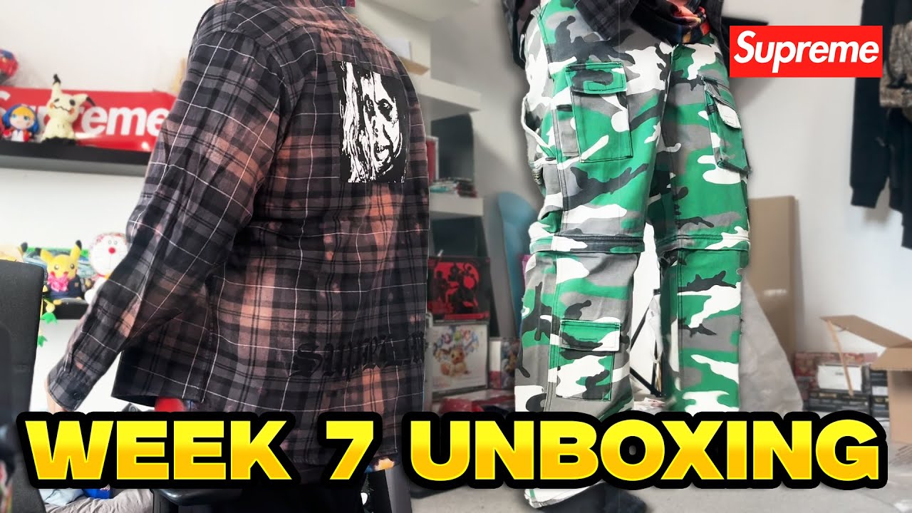 WHAT DID I BUY THIS WEEK? SUPREME FW25 WEEK 7 UNBOXING!
