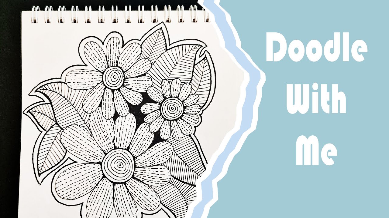 Drawing Floral Doodles | Simple Tutorial