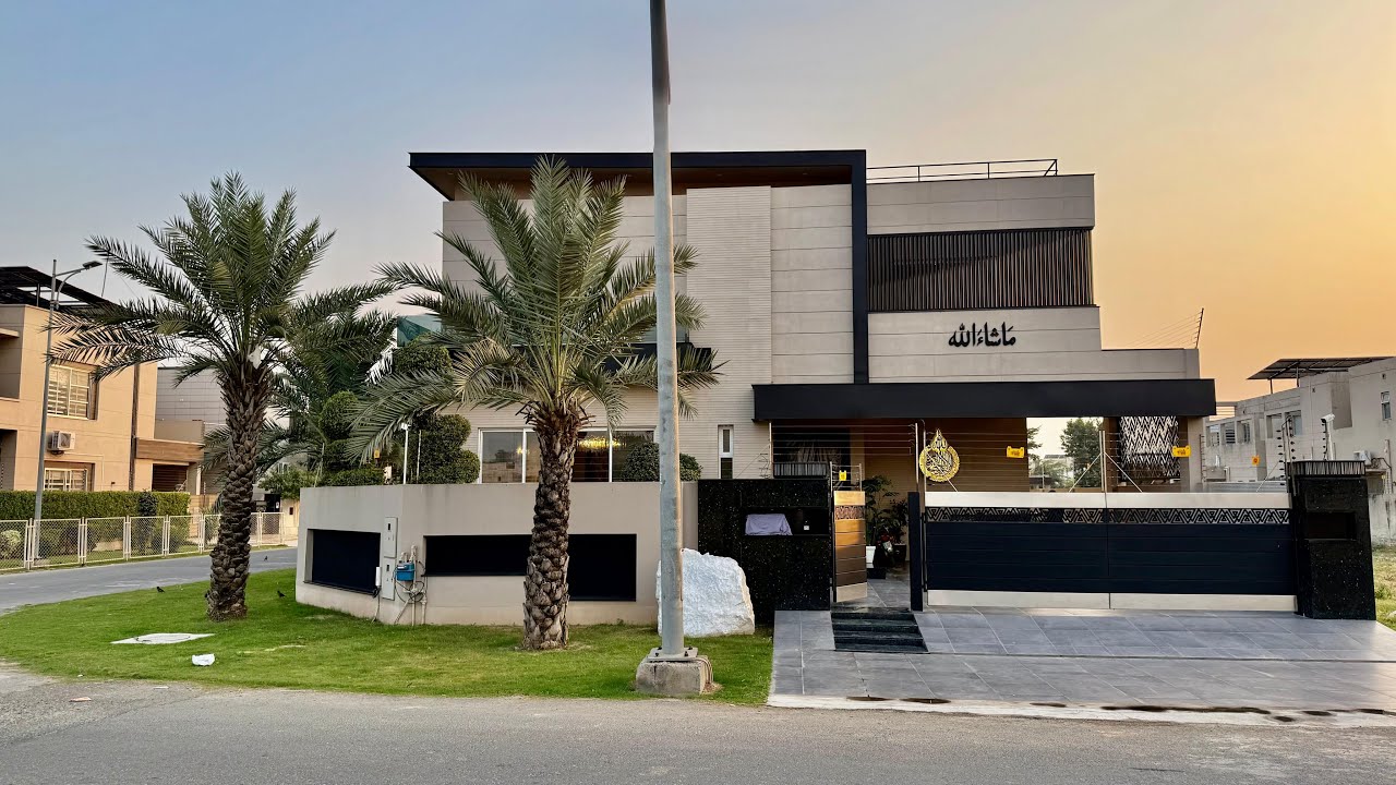 22 Marla Corner Luxury House | Owner Built | Full Basement | DHA Phase 6 Sector L | House Tour 2025