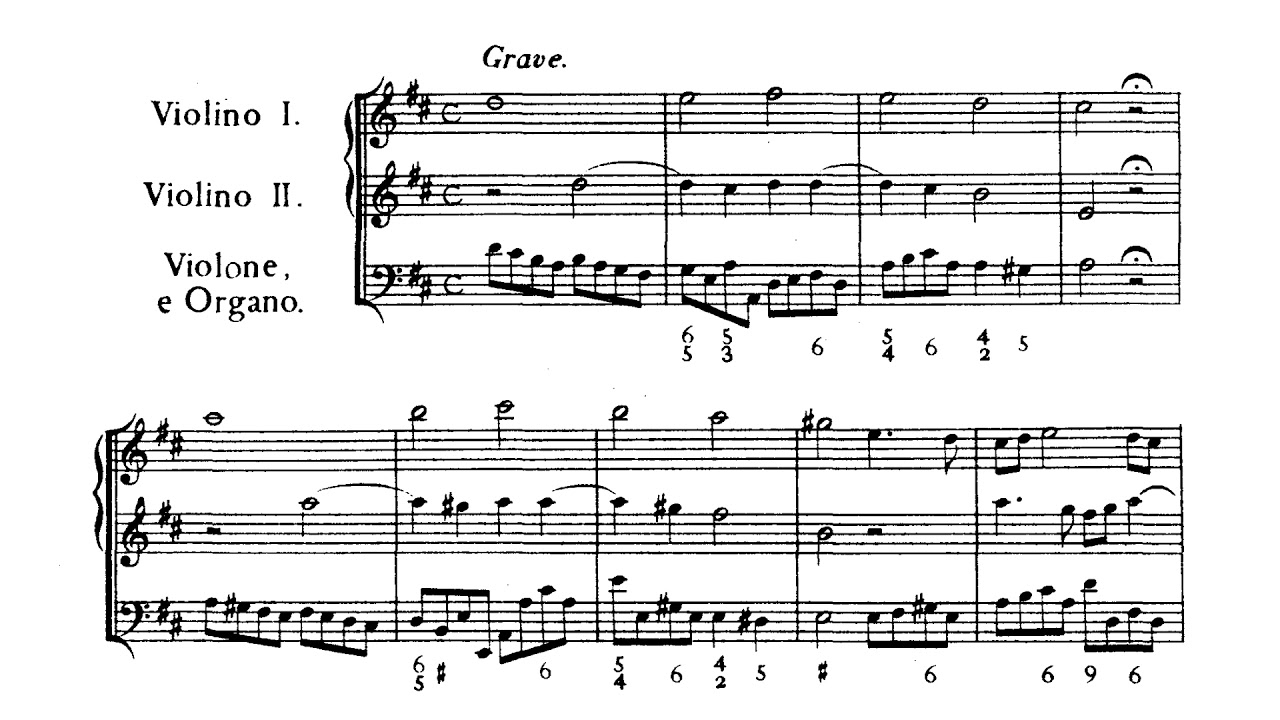 12 Trio Sonatas / Sonate da chiesa, Op. 3 [1/3] - Corelli (Score)