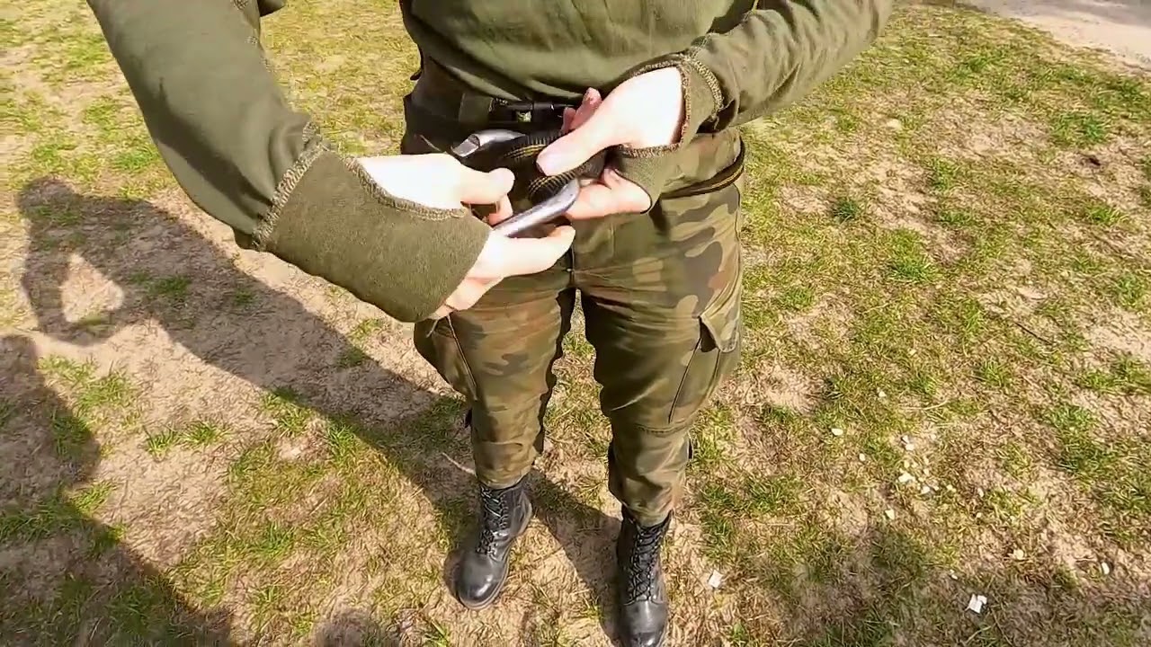 #23 Uprząż z taśmy - Wojskowa Odznaka G&oacute;rska brązowa
