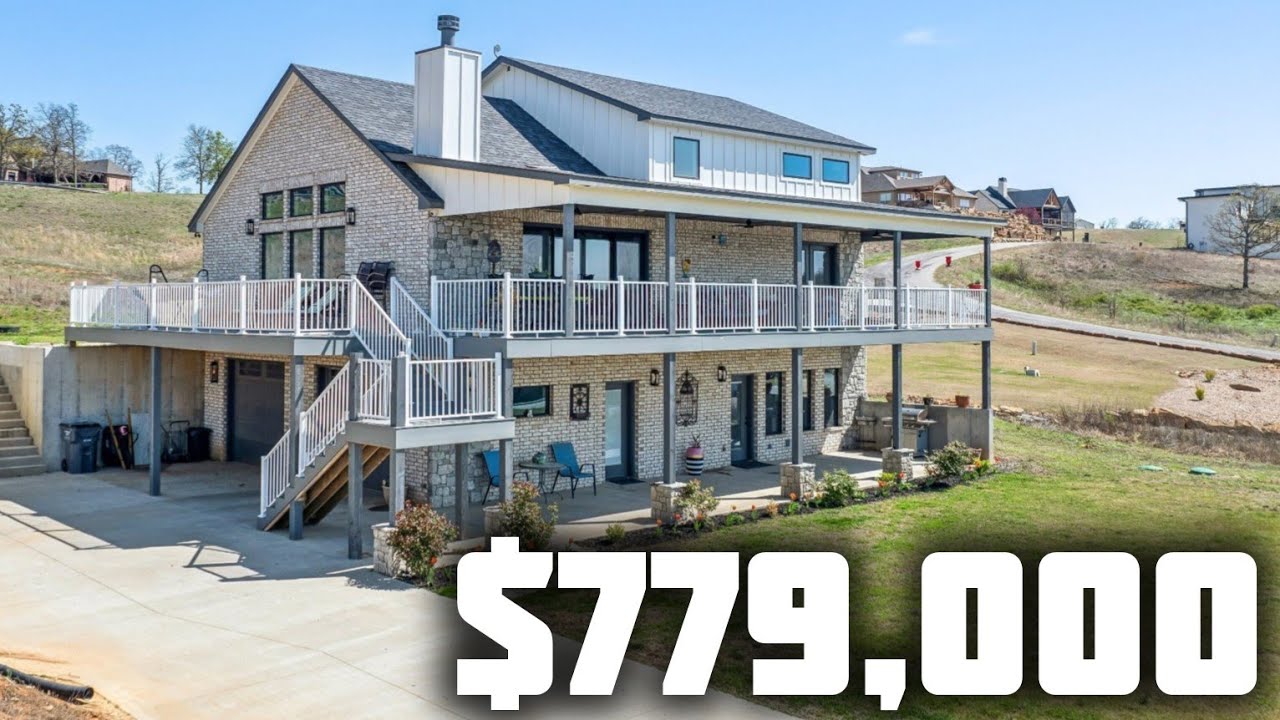 LAKE VIEW FOR DAYS | Luxury Living at Skiatook Lake, Oklahoma 🛶✨