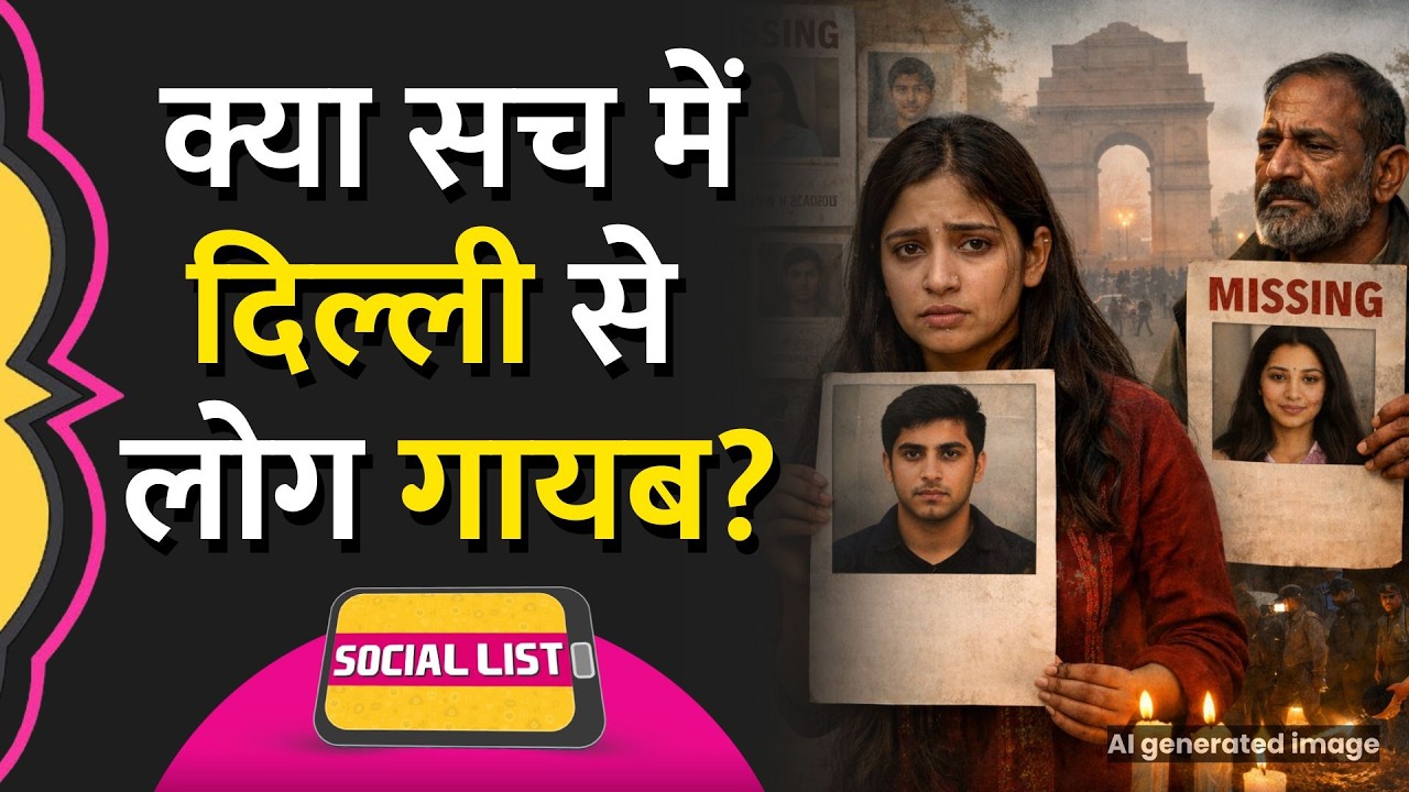 800 People Missing In Delhi का सच क्या निकला? Paid Promotion में आया किस फिल्म का नाम? | Social List