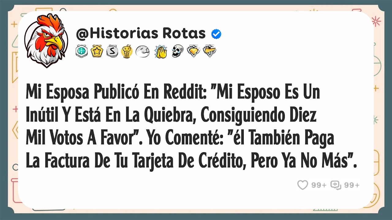 Mi Esposa Publicó En Reddit: 