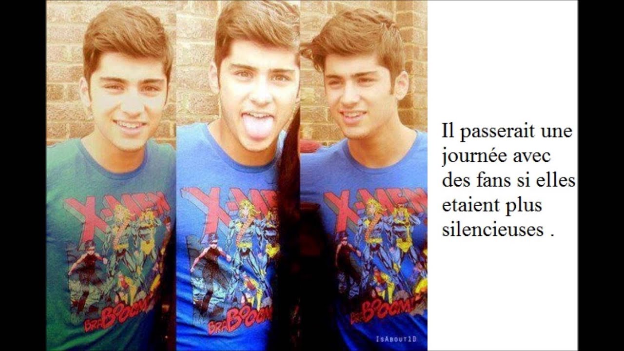 Fact francais Zayn Malik