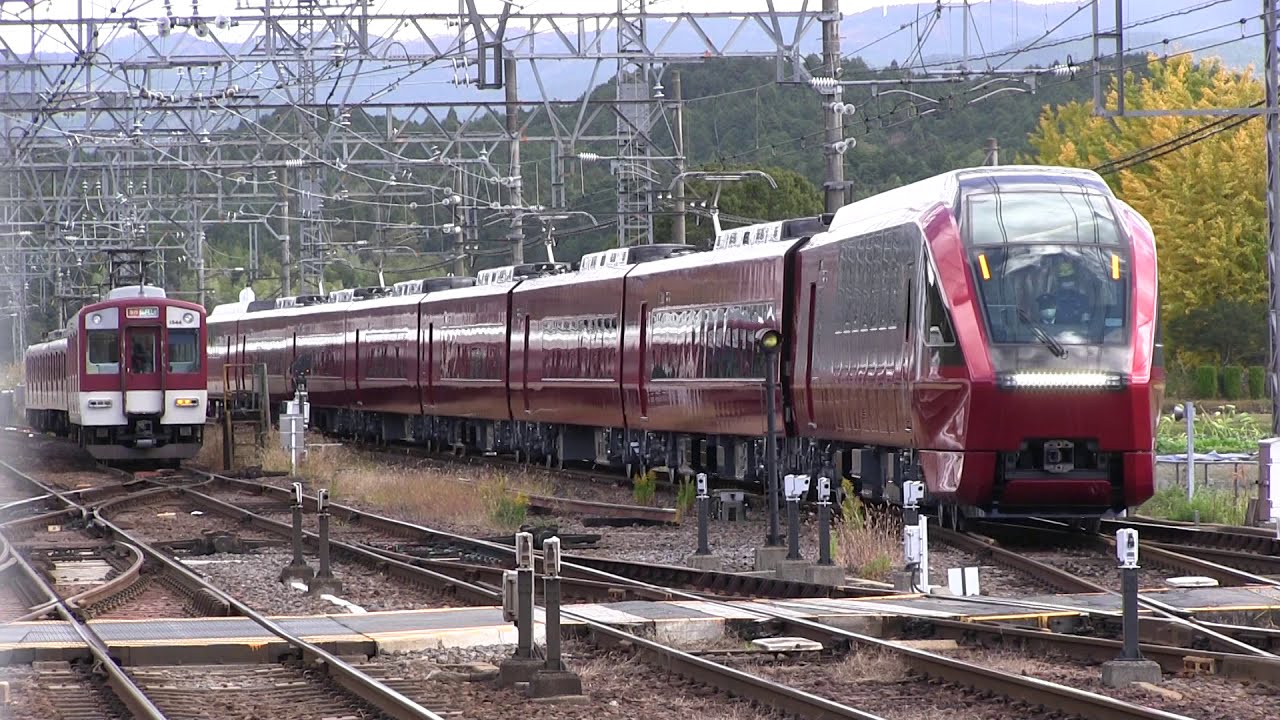 近鉄80000系ひのとり　8両編成試運転走行シーン集