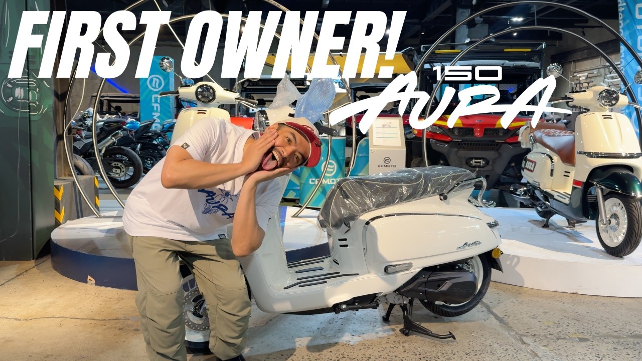 CFMOTO 150 Aura: : Retro Scooter, Next-Level Features