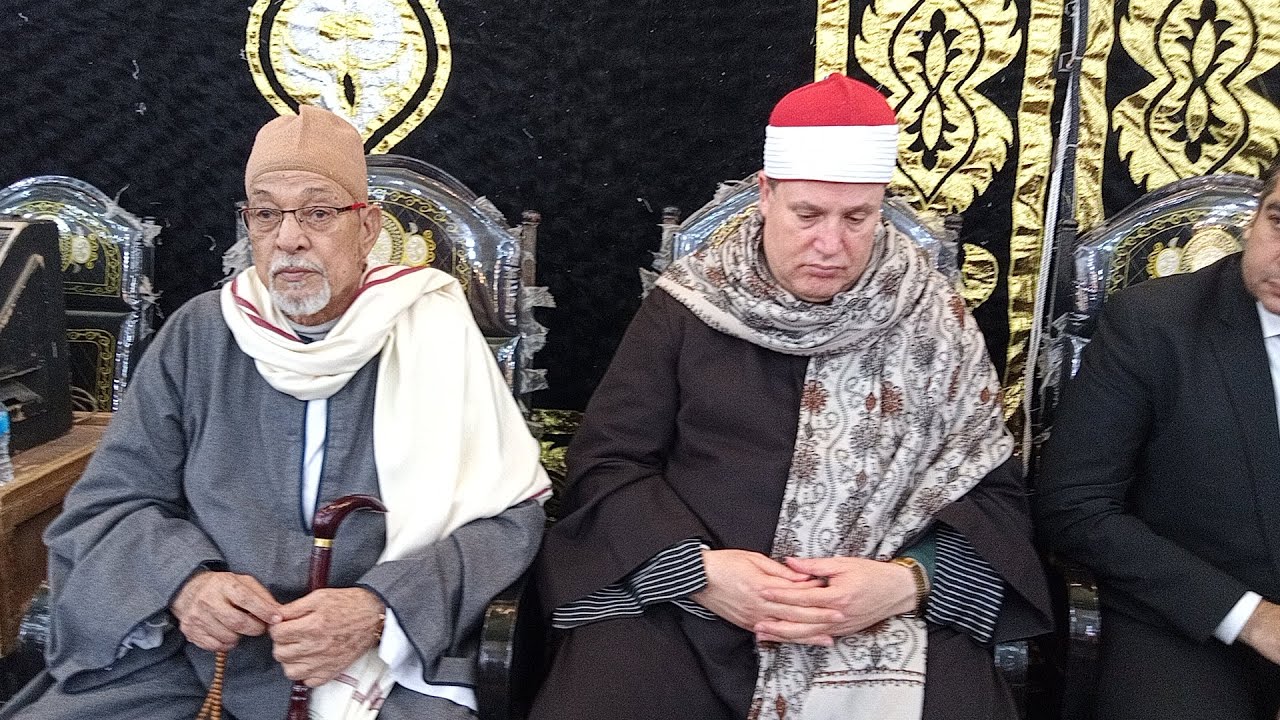 الشيخ حجاج الهنداوي العزاءالتاريخي  لوالدة معالي النائب الحاج احمد الحديدي بالمنزلة