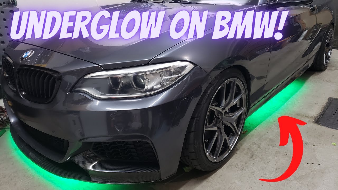 DIY underglow on bmw (Coupon Code @ description)