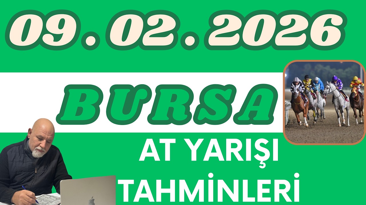 09 Şubat 2026 Pazartesi Bursa At Yarışı Tahminleri At Yarışı Yorumlar-youtube-tjk-canlı Nasıl