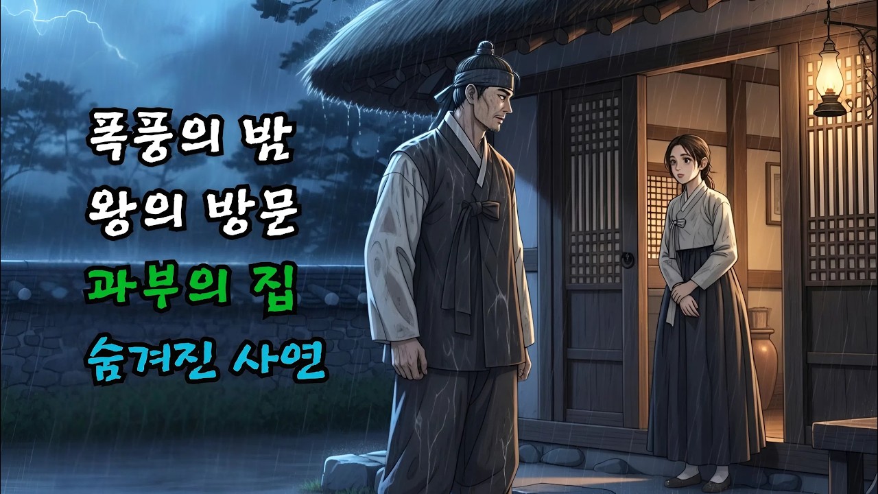 거센 폭풍을 만난 왕… 과부의 집에서 하룻밤을 청한 뜻밖의 사연