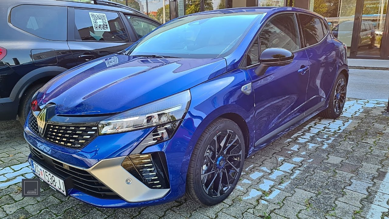 NEW 2024 Renault Clio Esprit Alpine E-Tech (facelift) FIRST LOOK