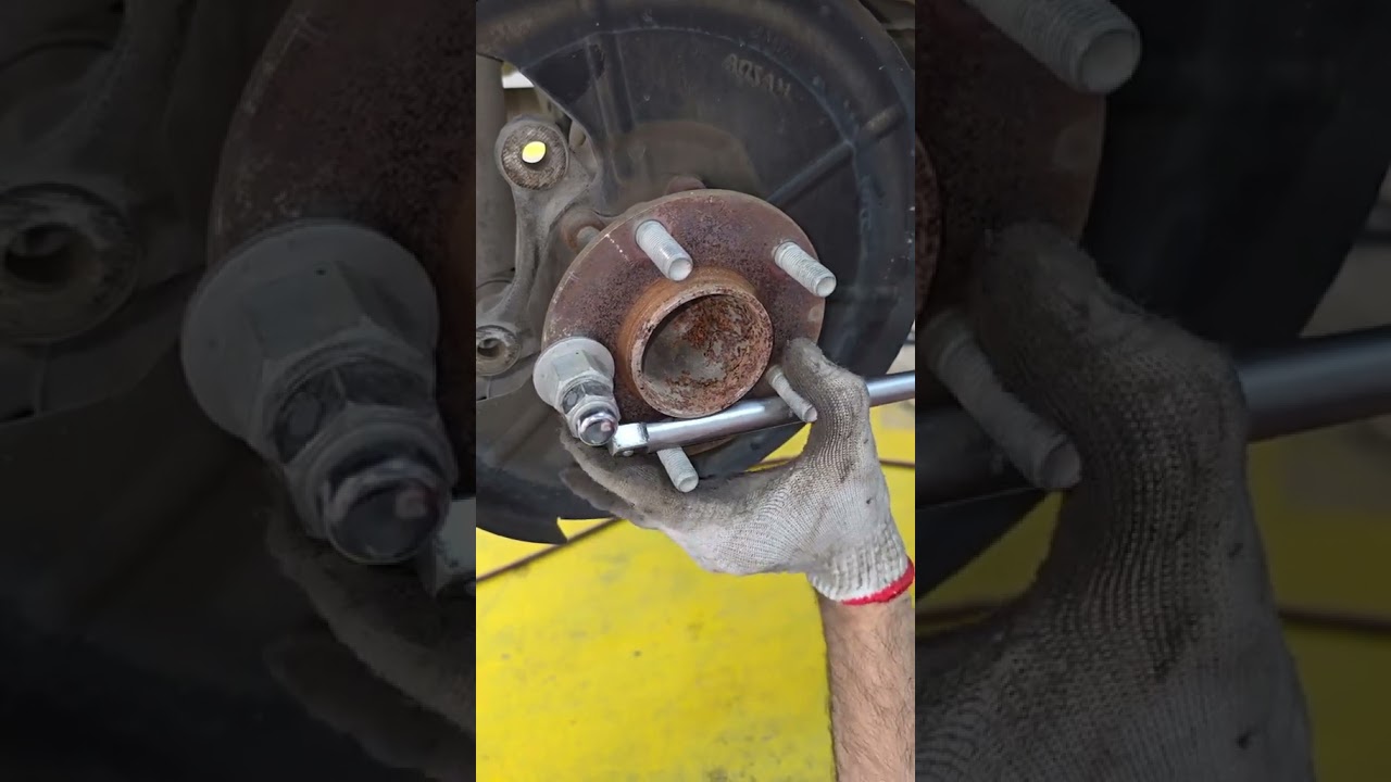 wheel stud replacement guide #automotive #usa🇺🇸 #mechanic#automobile #carmaintenance#automotivetools