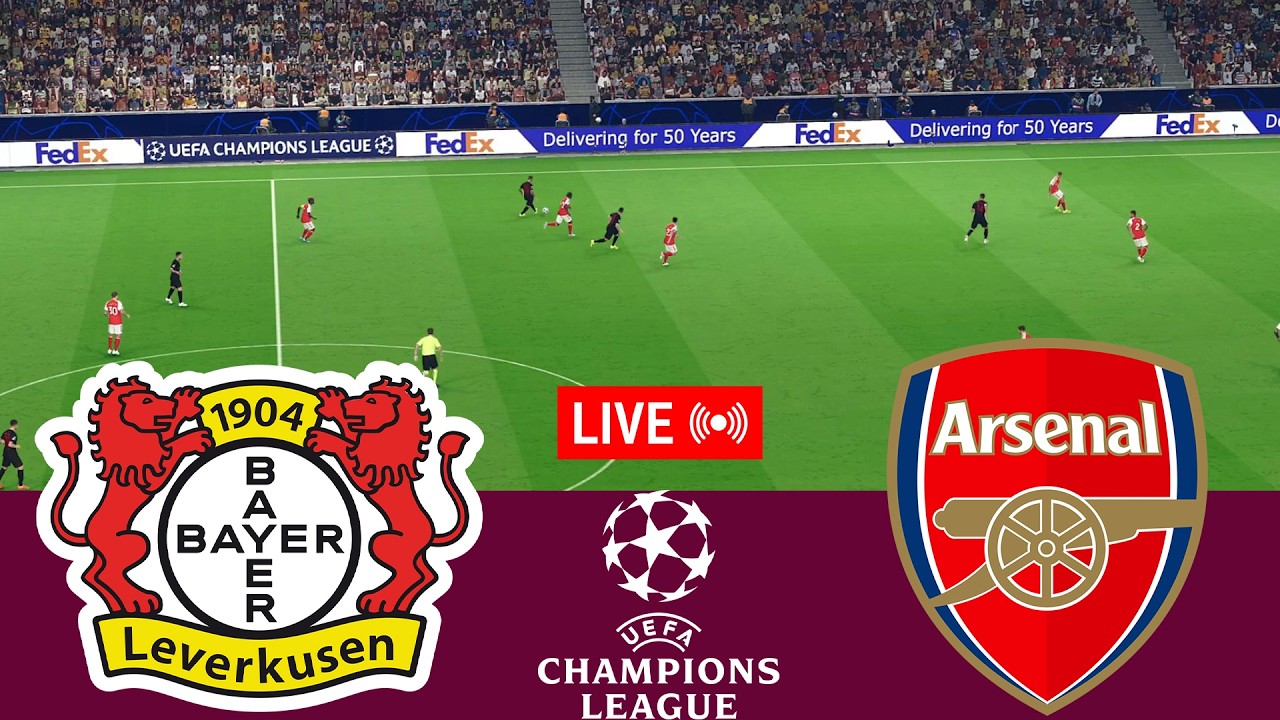 [LIVE] Bayern Leverkusen vs Arsenal. UEFA Champions League 25/26 Full Match - VideoGame Simulation
