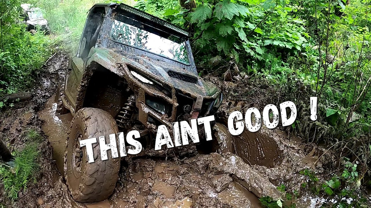 EXTREME MUDDY TRAIL RIDING RMAX1000 RZR900 SPORTSMAN850