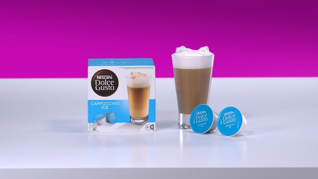Prepare a Cappuccino Ice with your NESCAFÉ® Dolce Gusto® Piccolo coffee machine by Krups®