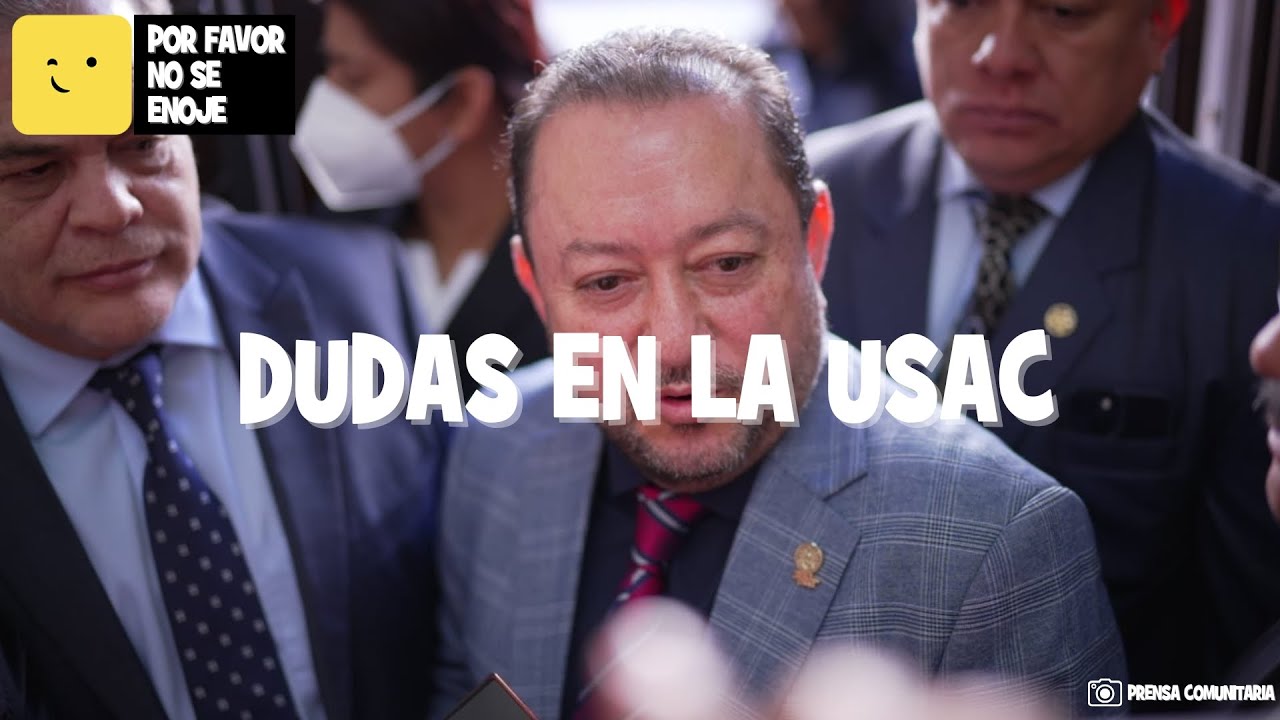 DUDAS EN LA USAC