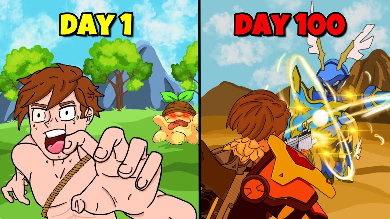 I Survived 100 Days in Palworld's Brutal Hard Mode | The Palworld Movie