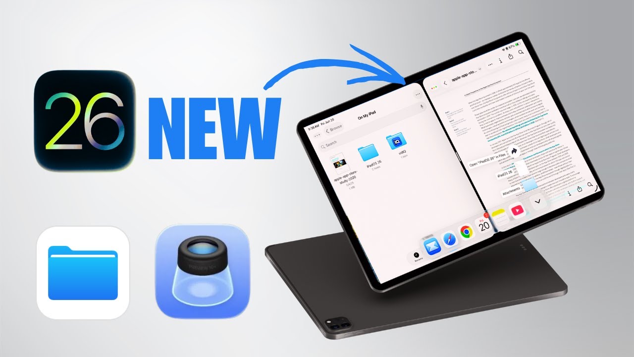 iPadOS 26 Files & Preview App: 8 AMAZING New Features