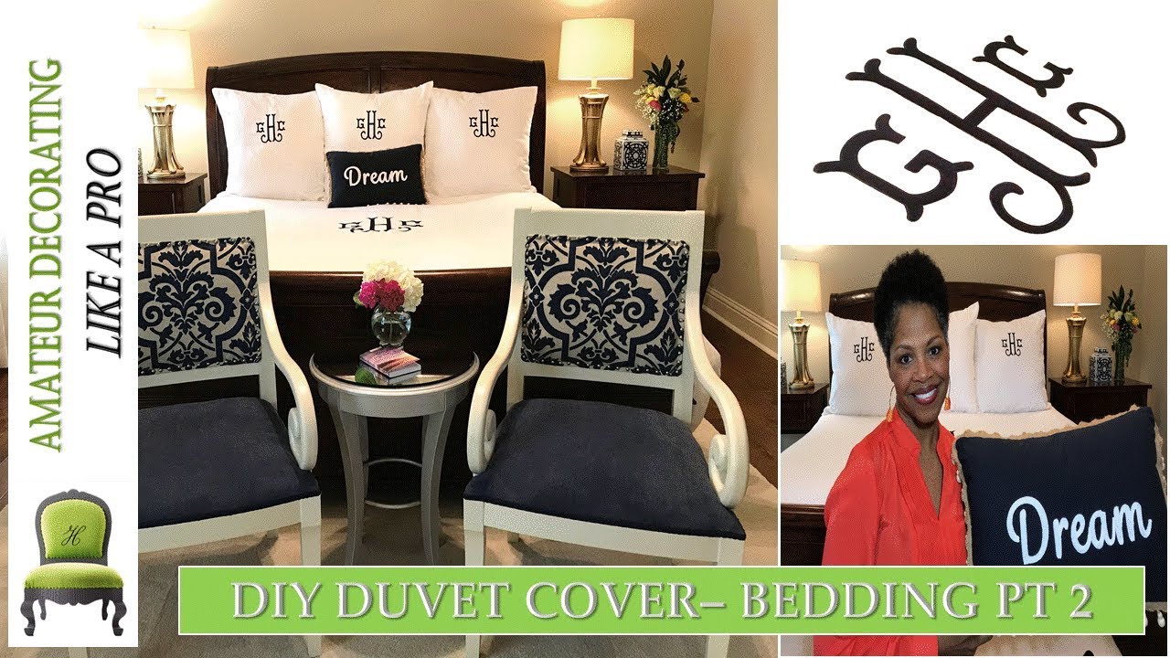Duvet Cover DIY  | Bedscape Sheets Reviews | CUSTOM BEDDING PT 2