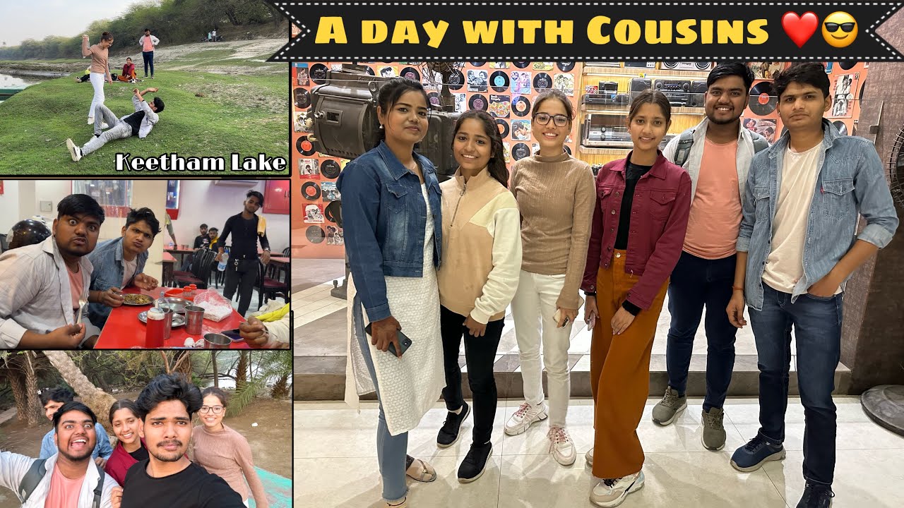 A day with Cousins ❤️| Beautiful Offbeat place of Agra | The Roamer Amit | #vlog