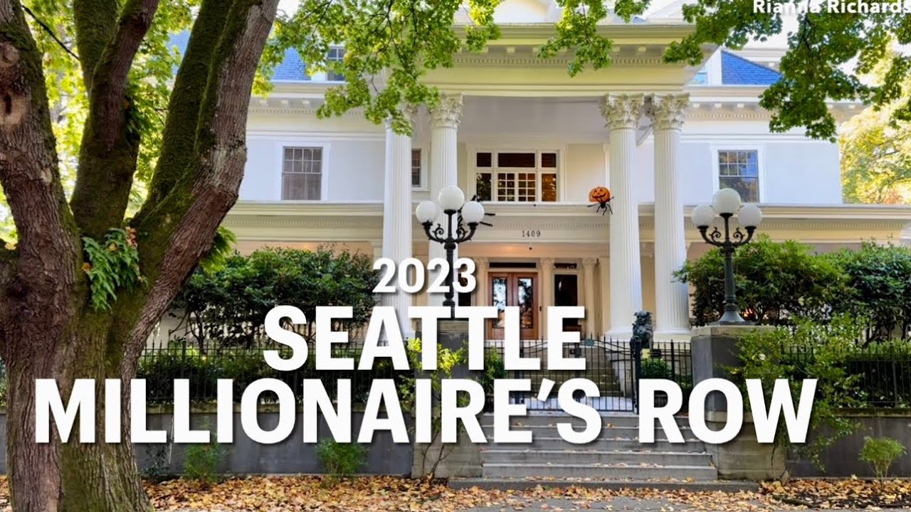 🇺🇸 Seattle Millionaires Row, Tour | Oldest Rich Seattle Neighborhood | Seattle Historic District