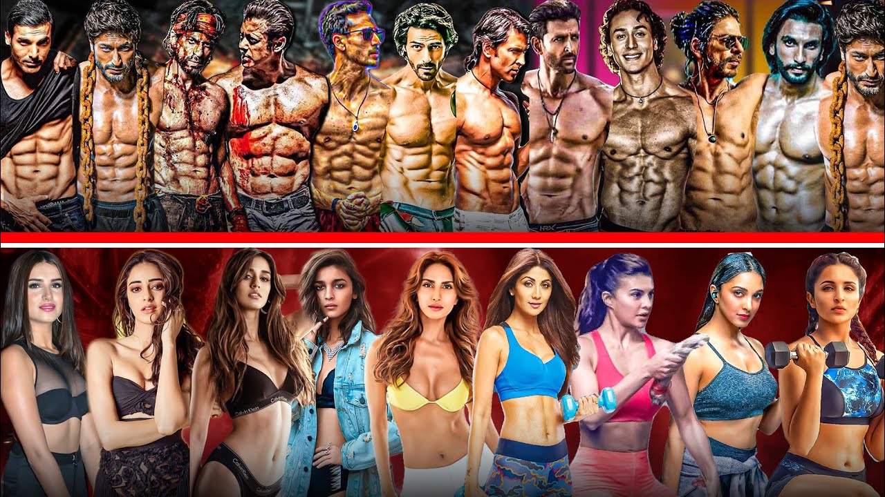 Top Fitness Actor Actress Body Abs In Bollywood | Bollywood Actor Body Abs | Bollywood Actress Abs