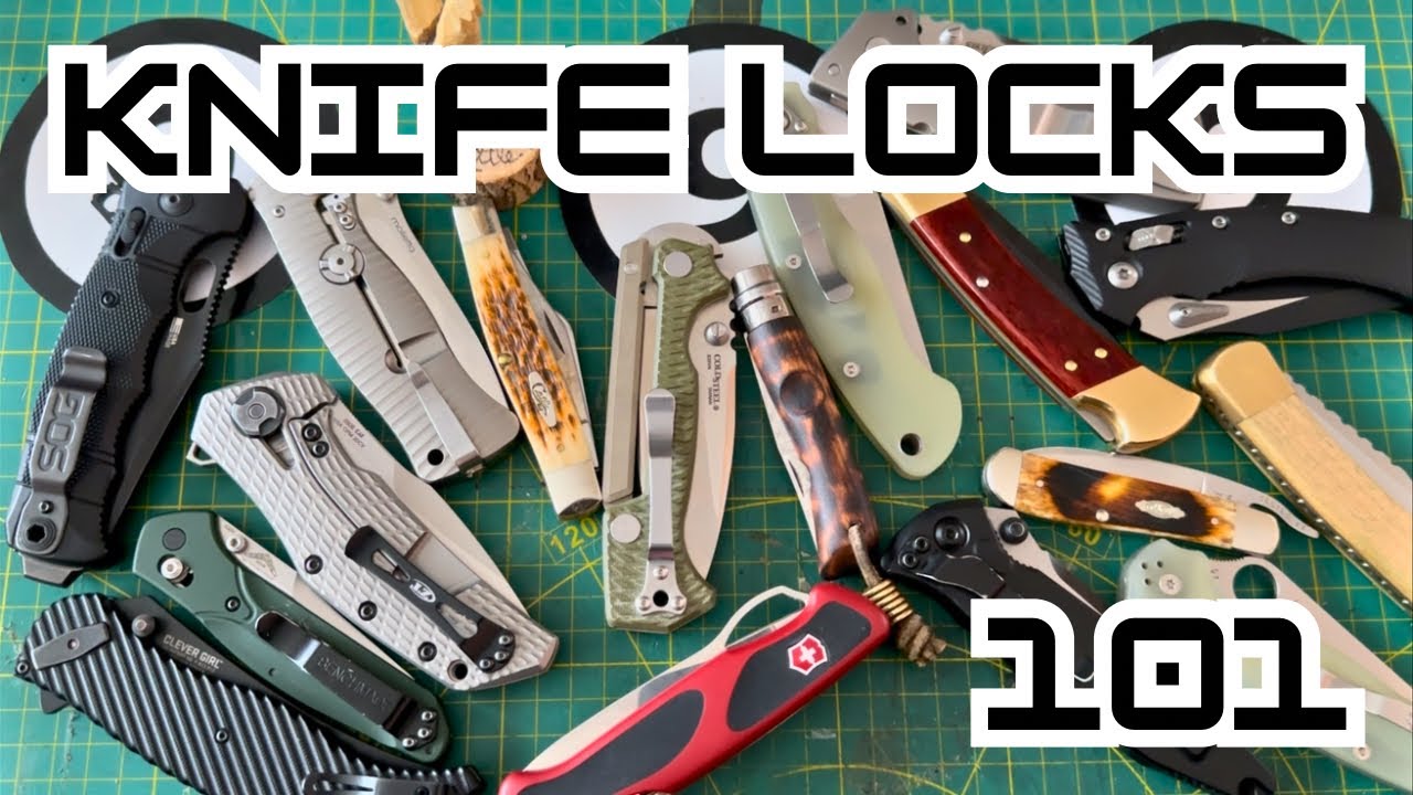Basic Knife Locks For Beginners 🔪🔪🔪
