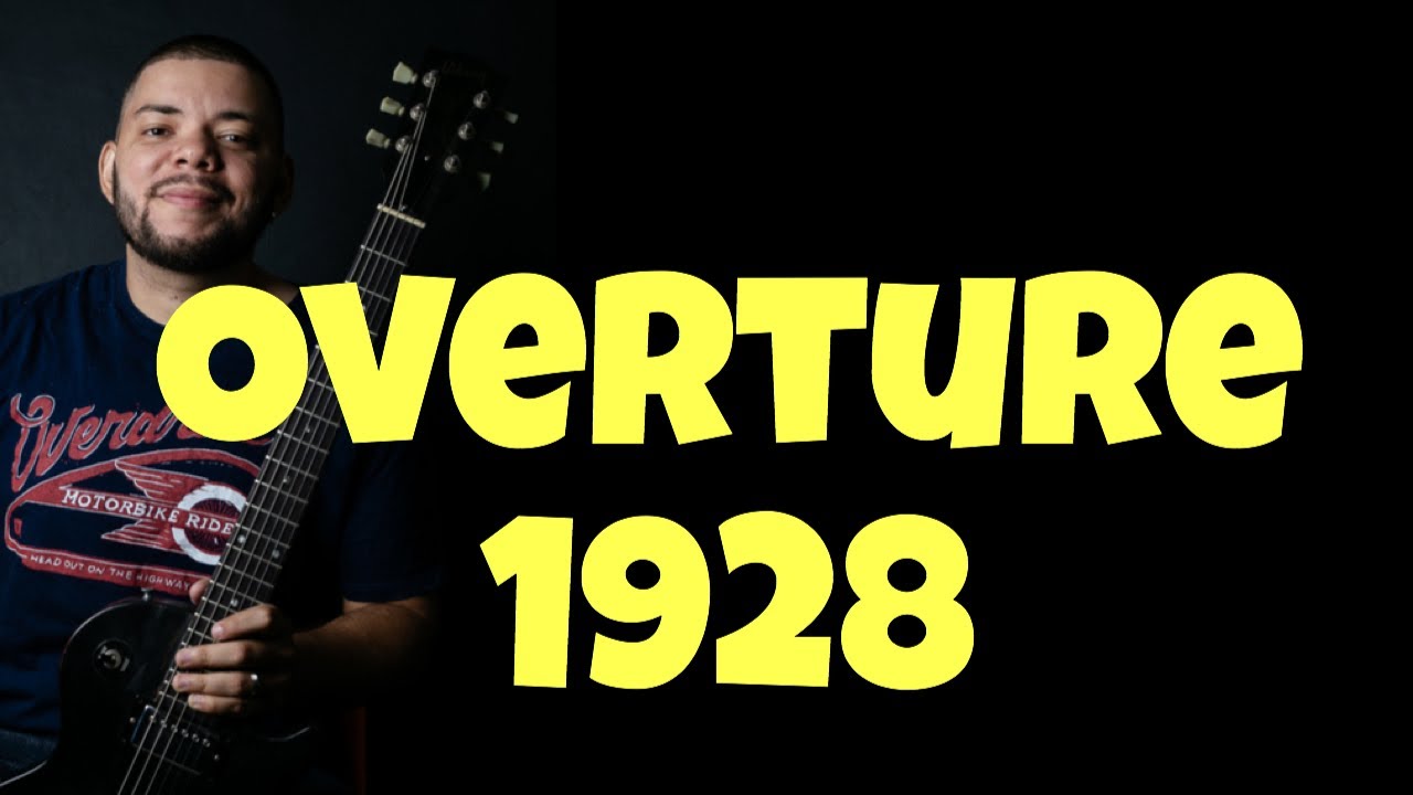 Dream Theater: Overture 1928 (Guitar Cover) by Stallone Terto