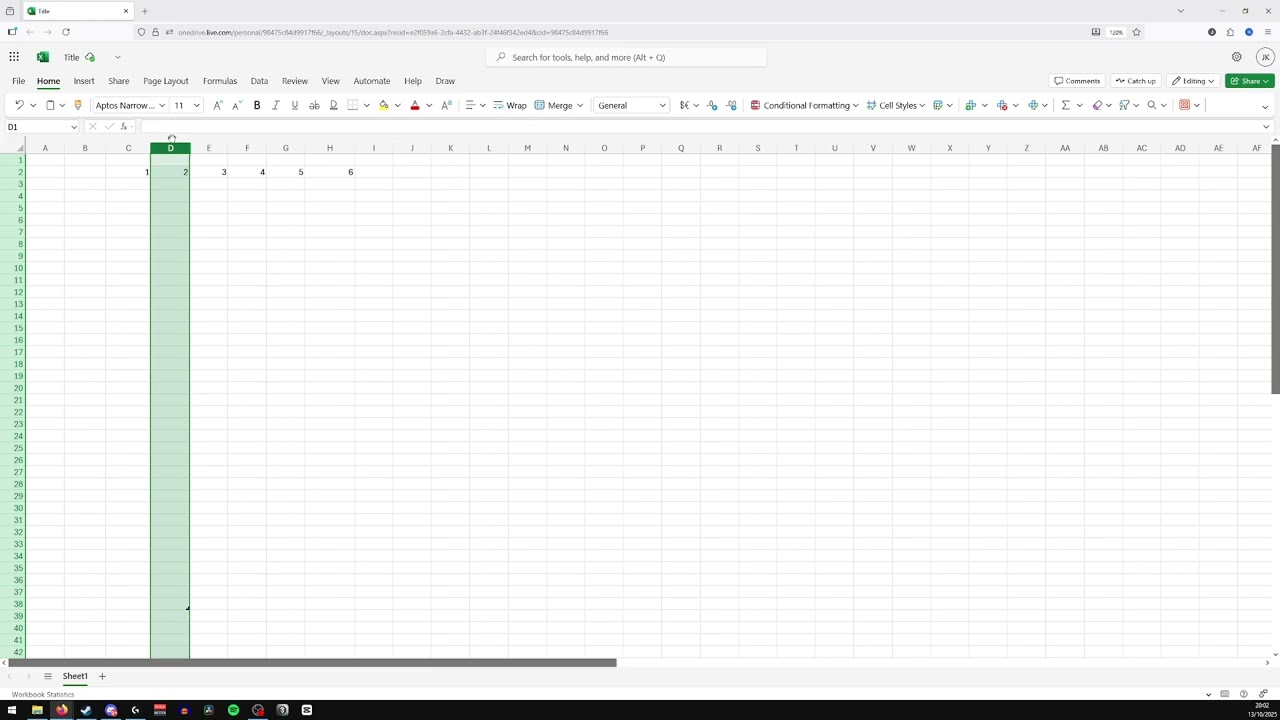 Как перемещать столбцы в Mirosoft Excel