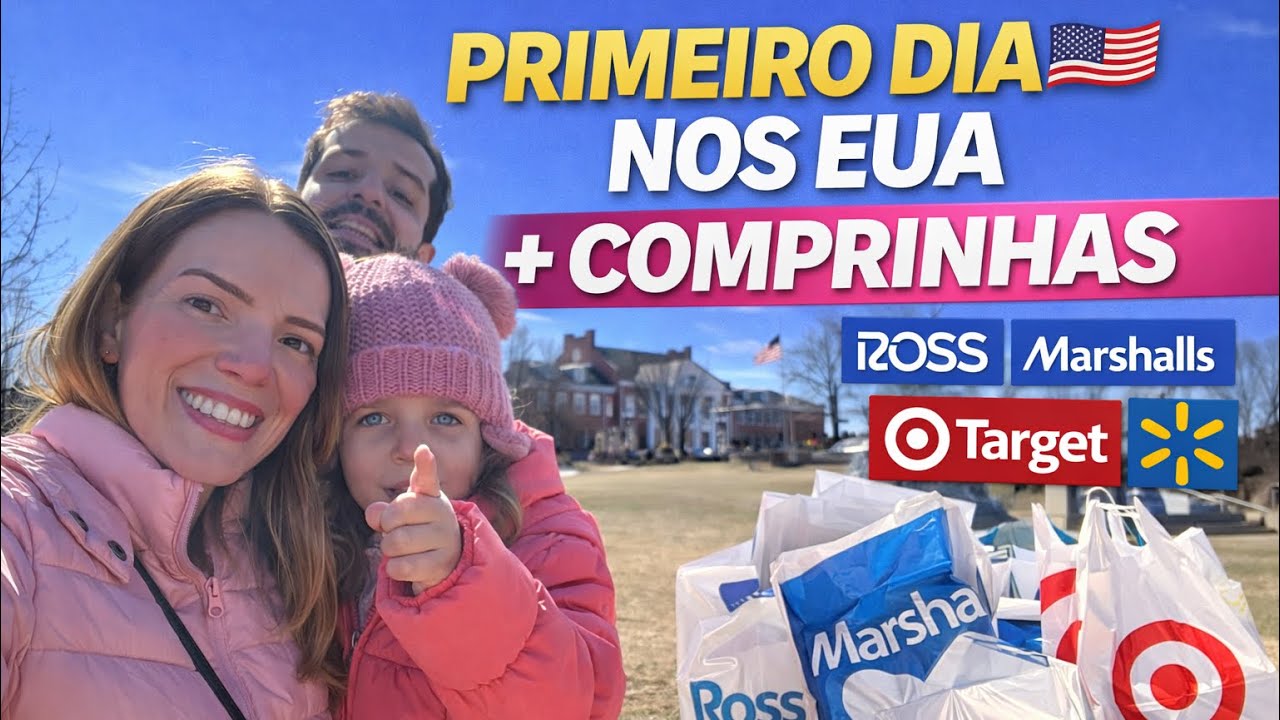 Primeiro dia em North Carolina + Primeiras comprinhas | VLOG